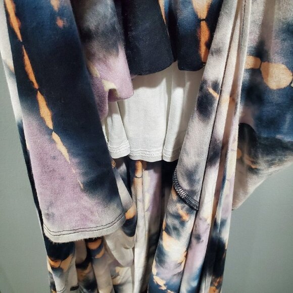 Peyton Jensen Women's Tie-Dye Cece Cami  Maxi Dress Sleeveless V-Neck Boho Sz XS - Picture 9 of 14